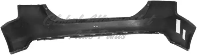 Ford Focus 2012-2014 Bumper Rear Primed Sdn Without Sensor Hole