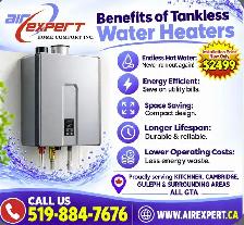 WATER HEATER WATER HEATER TANKLESS WATER HEATER INSTALLED