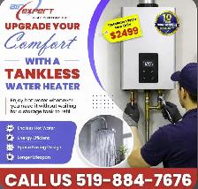 WATER HEATER WATER HEATER TANKLESS WATER HEATER INSTALLED