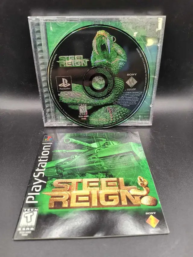 PS1 STEEL REIGN W/MANUAL
