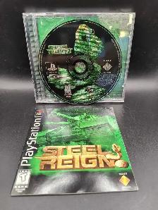 PS1 STEEL REIGN W/MANUAL