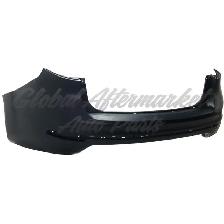 Ford Fiesta Sedan 2014-2019 Bumper Rear Primed Without Sensor - Photo 4