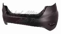 Ford Fiesta Hatchback 2011-2019 Bumper Rear Primed Without