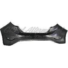Ford Fiesta Hatchback 2011-2019 Bumper Rear Primed Without - Photo 5