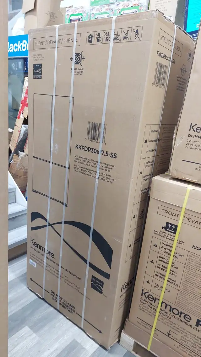 Kenmore 30' 17.7 cu ft. Stainless Steel French Door Refrigerator
