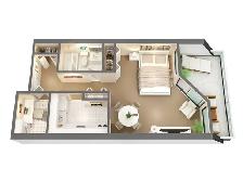 Stunning Top Floor South Facing Studio! - Photo 6