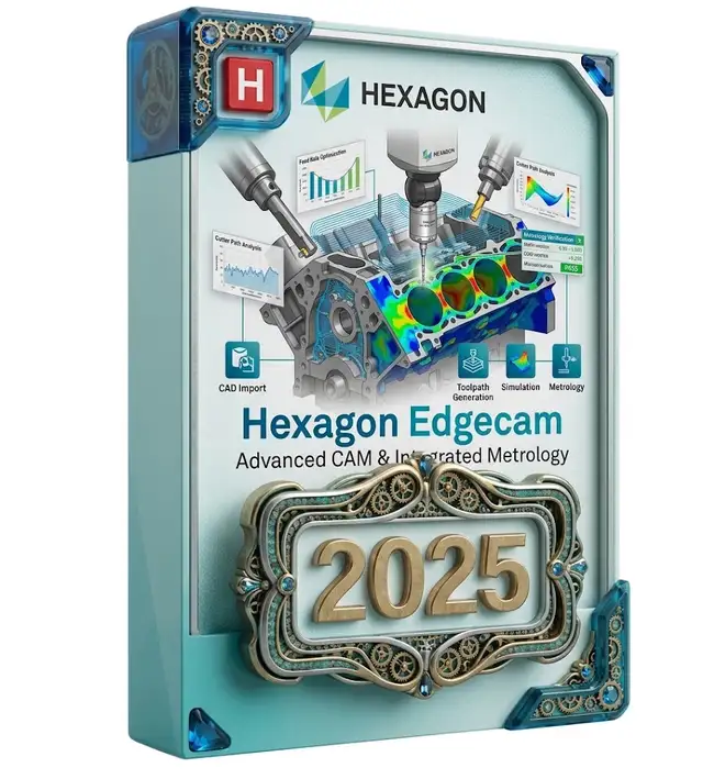 Hexagon Edgecam 2025 | Professional CNC CAD/CAM Software