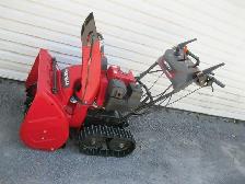 Souffleuse HONDA HSS724ACT Snowblower Souffleur chenilles - Photo 7