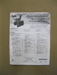 Souffleuse HONDA HSS724ACT Snowblower Souffleur chenilles - Photo 10