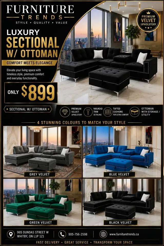 Furniture Trends Sectional Sofa