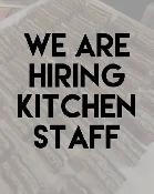 Hiring for kitchen staff