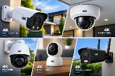 Professional 4K Security Cameras & Alarm System Installation - Photo 2