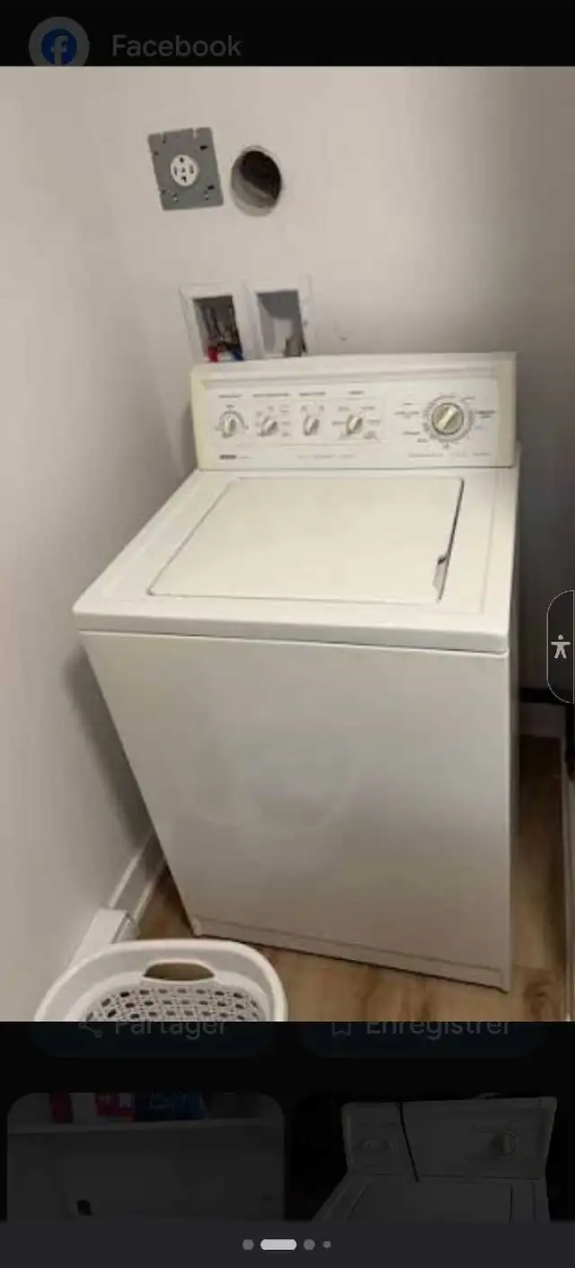 Je Recherche une Laveuse avec possibilité livraison $$