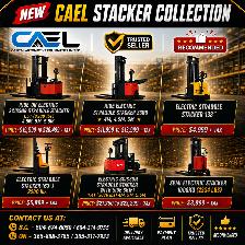 Finance!New CAEL Stacker Collection –WARRANTY INCLUDED