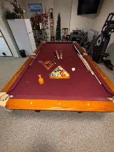 billiard table/ pool