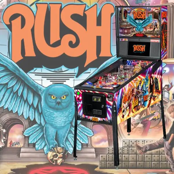 Rush Pro & Dr. No Pro Pinball — In Stock | H2W