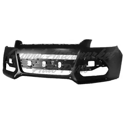 Ford Escape 2013-2016 Bumper Front Primed W/Sensor Hole W/Side