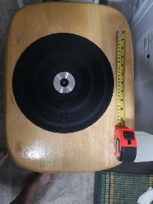Vintage Rubber Record Player Slip Mat - Photo 5