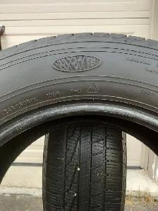 2 tires GOODYEAR 245/60/R18 all season. - Photo 3