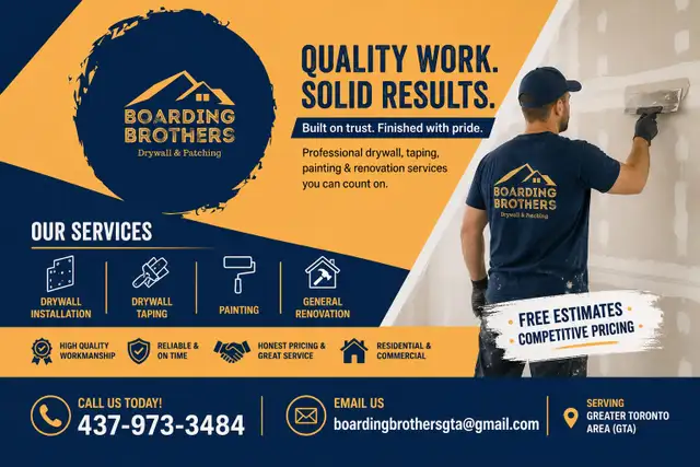 hiring: drywall worker need