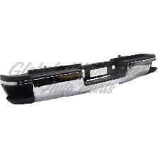 Gmc Pickup Gmc Sierra 2015-2019 Bumper Rear Assembly Chrome - Photo 2