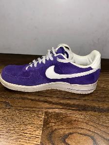 Nike Air Force 1 Low Purple Suede, 488298-501, Size 12, 2013 - Photo 8