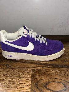 Nike Air Force 1 Low Purple Suede, 488298-501, Size 12, 2013 - Photo 9