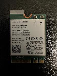 Intel Wireless-AC 8260NGW Wi-Fi Card