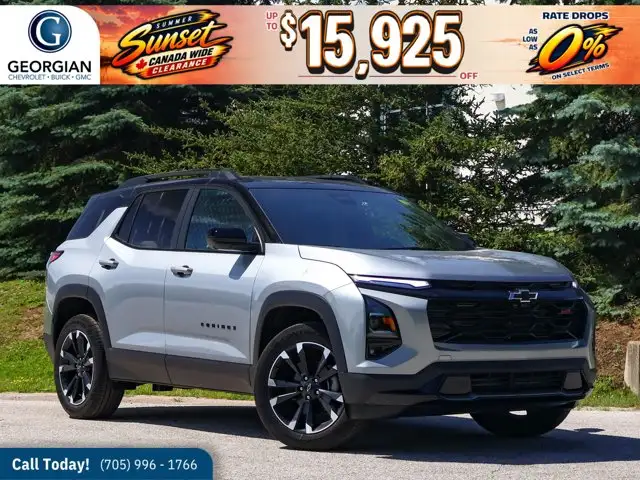2027 Chevrolet Equinox AWD RS- Sun Conv/Tech Pkg - Pano Sunroof