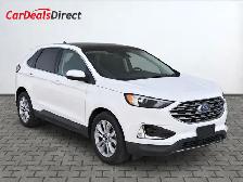 2022 Ford Edge TITANIUM / AWD / PANO / NAVI / LEATHER / HEATED &