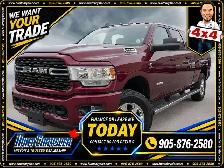 2022 RAM 3500 BIG HORN | 4X4 | CAM | AUTO | 6.7L DIESEL | NAVI