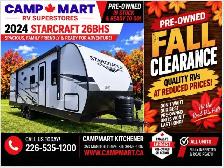 2024 Starcraft Autumn Ridge 26BHS