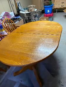 Oak Table and Chairs - Photo 3