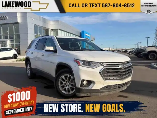 2018 Chevrolet Traverse LT AWD 3.6L | 7 Passenger