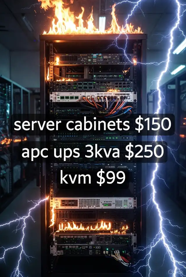 APC SYMETRA BATTERY BACKUP FOR SOLAR POWER 12 KVA $1500 16kva $2