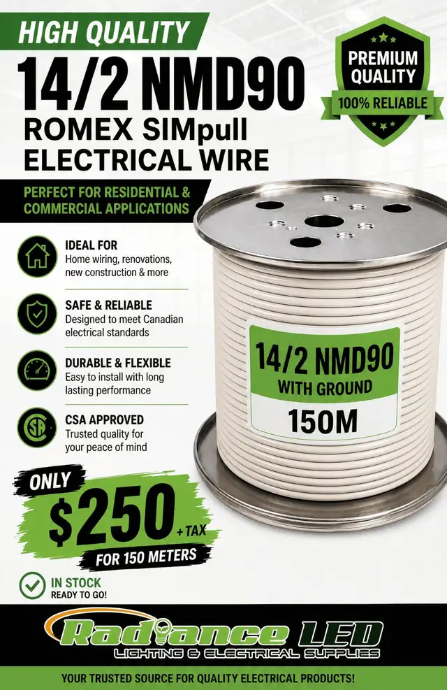 Southwire 14/2 NMD90 150M Wire