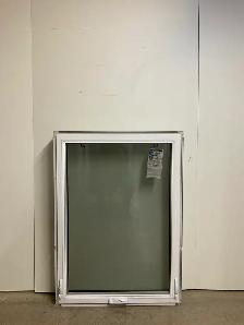 10705AP Fenêtre Auvent PVC Blanc moustiquaire percé 34 3/4 x 48 - Photo 2