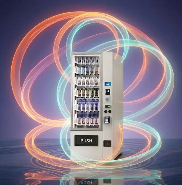 Brand New Combo Vending Machine Including Card Reader (94)