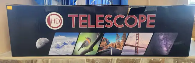 Brand New Hetekan Telescope 90mm 36x - 450x Complete in Box