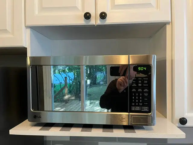 LG Microwave, $50