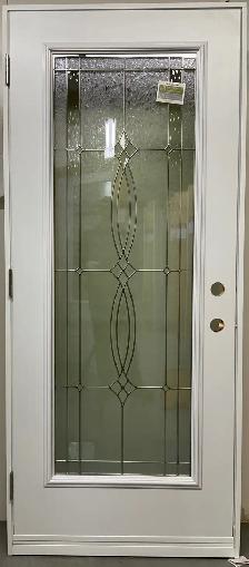 1450PSM Porte d’acier 34″D Blanche Évangéline zinc 23×65 - Photo 2