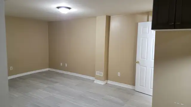 1 Bedroom Basement Apartment at Keele Street and McNaughton Rd