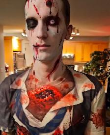 Halloween Facepainting service, Face painting, glam skull paint - Photo 9