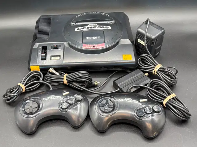 Sega Genesis 1601 Console Complete with Two (2) Controllers