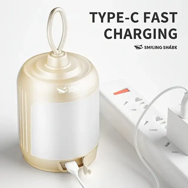 Portable LED Rechargeable Night Light Lantern Camp Light Durable