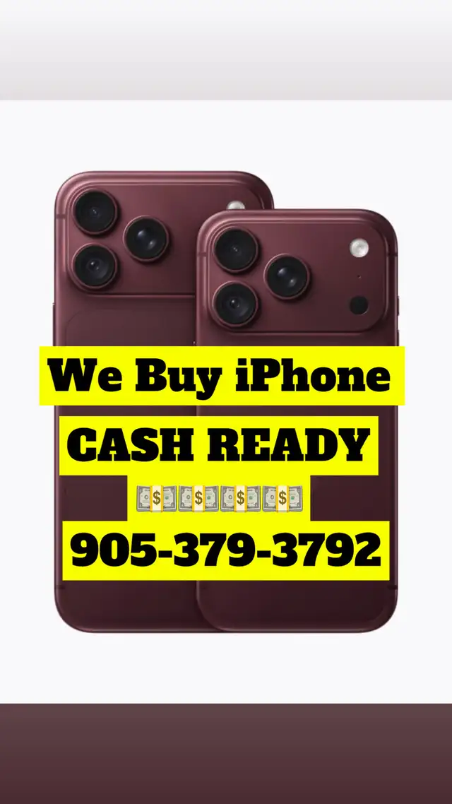 I Want To Buy Your iPhone For CASH