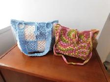 Two Hand Maid Purses made via Crochet,