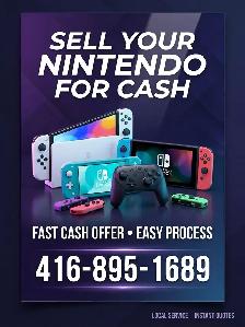 Sell Your Nintendo Switch for Cash