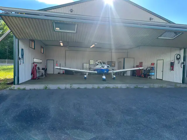 Shared Heated Hangar Rental CYQA Muskoka