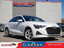 2026 Audi A3 Heated Seats | Apple CarPlay | Sunroof | Blind-S...